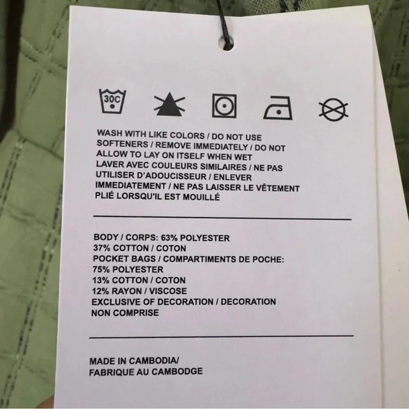 Nike Womens Yoga Therma Fit Jacquard Reversible Oversized Kimono Top XL - Picture 9 of 16